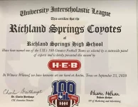 Richland Springs UIL 100 Greatest.webp