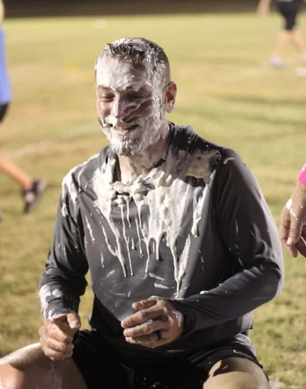 conditioning coach got it bad!